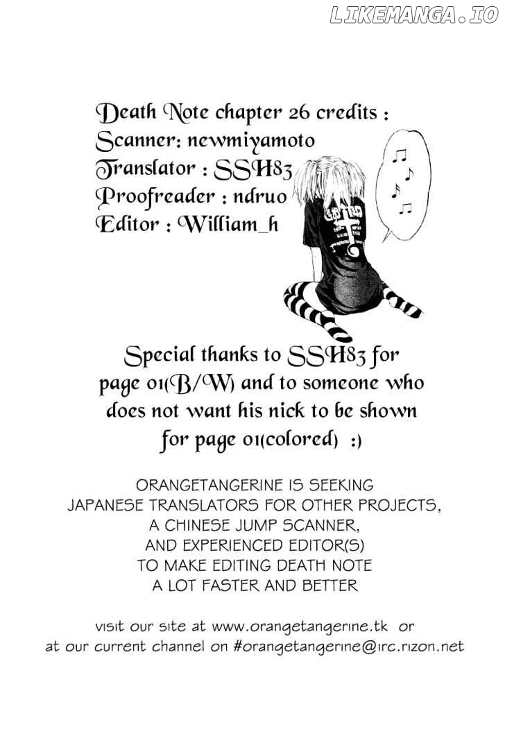 Read Death Note Manga Online