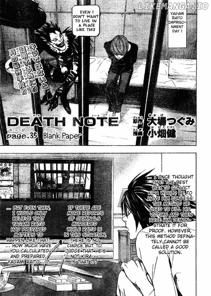 Read Death Note Manga Online