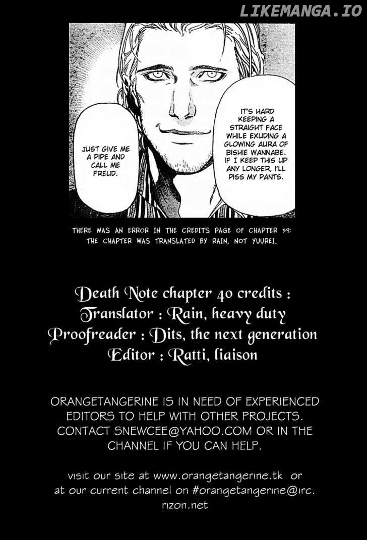 Read Death Note Manga Online