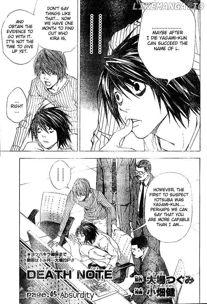 Read Death Note Manga Online