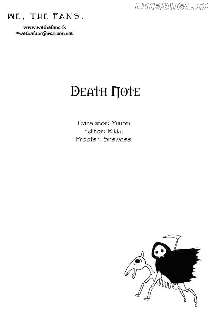 Read Death Note Manga Online
