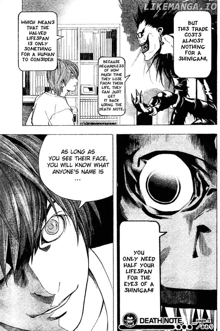 Read Death Note Manga Online
