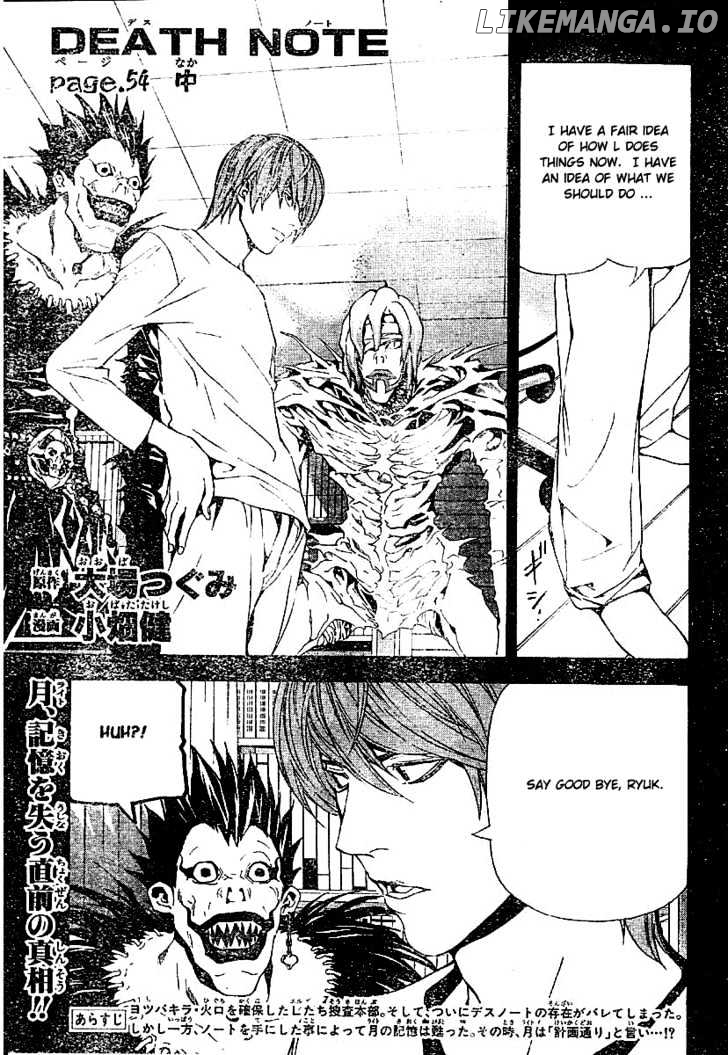 Read Death Note Manga Online