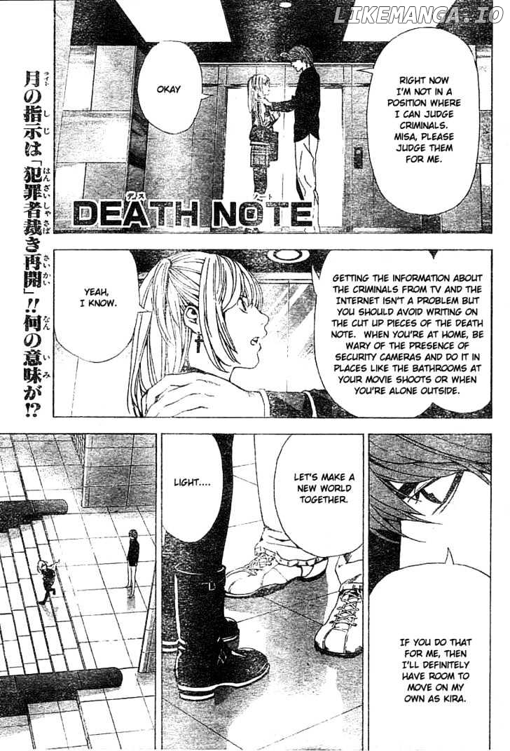 Read Death Note Manga Online