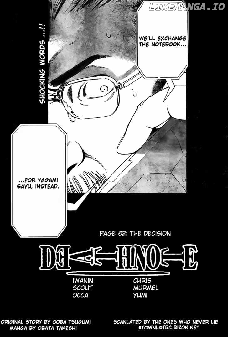 Read Death Note Manga Online