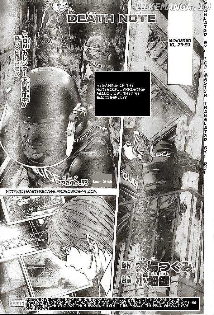 Read Death Note Manga Online