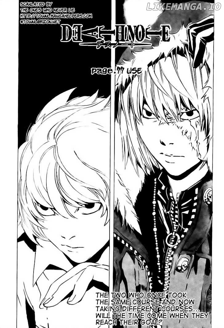 Read Death Note Manga Online