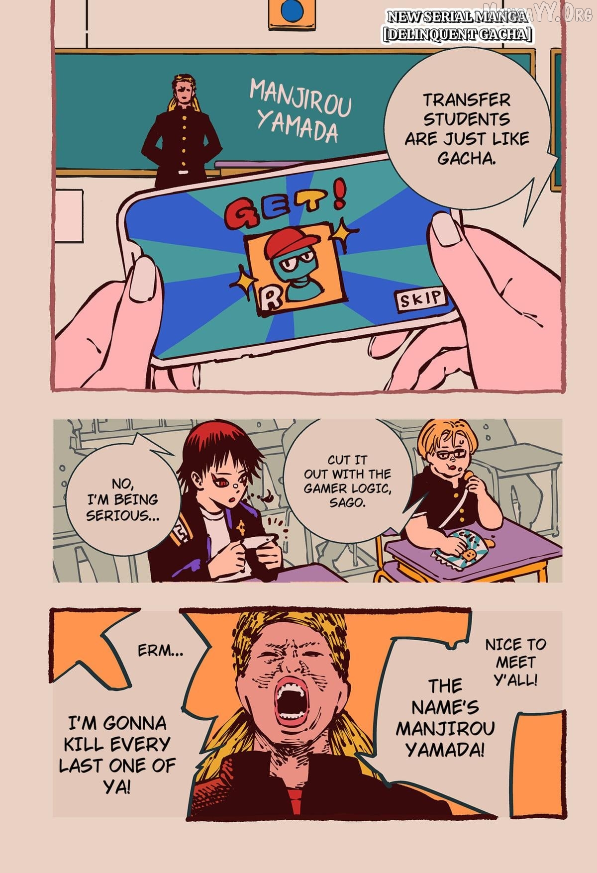 Read Delinquent Gacha (EN) Manga Online