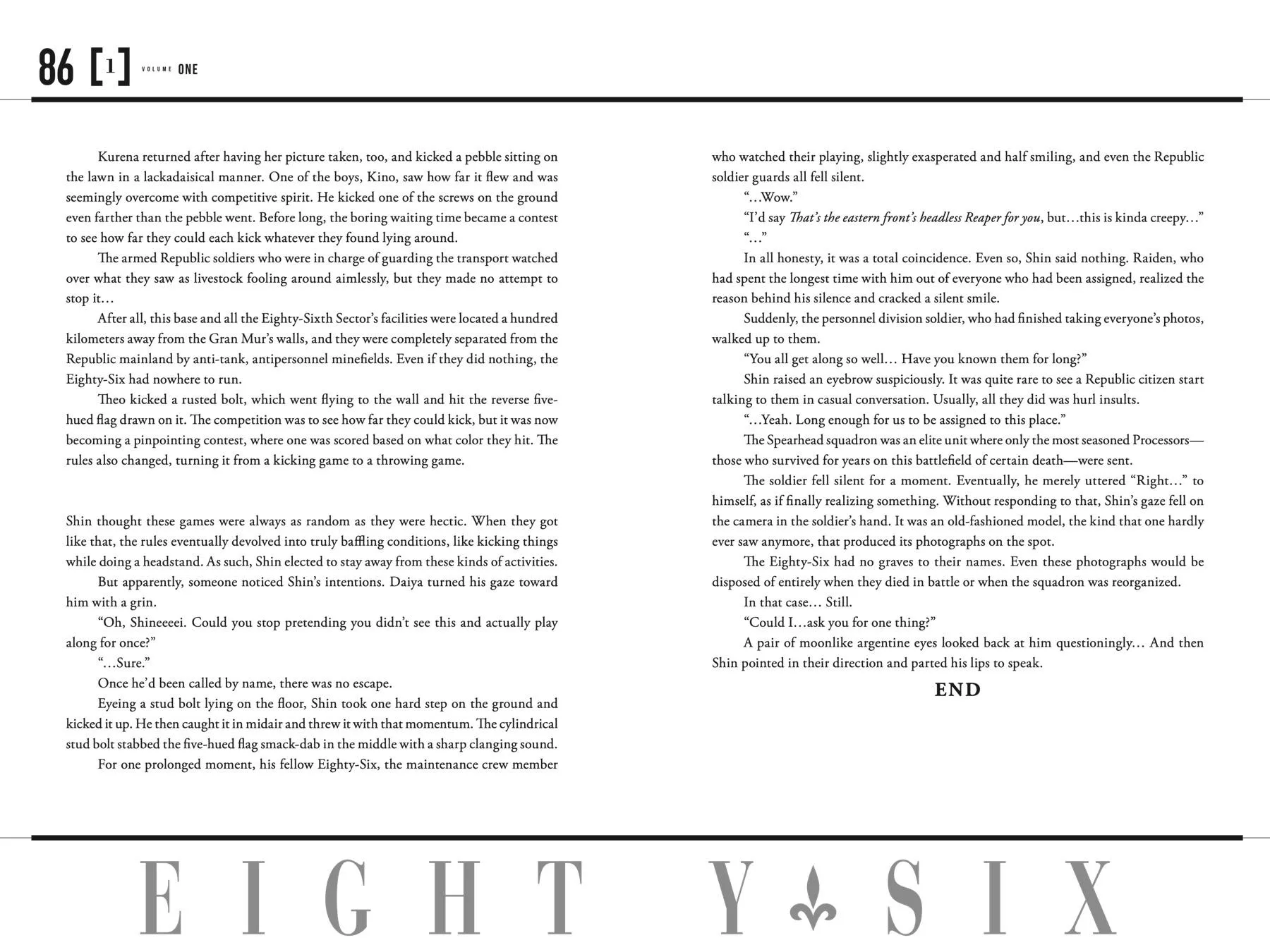 Read Eighty Six (EN) Manga Online