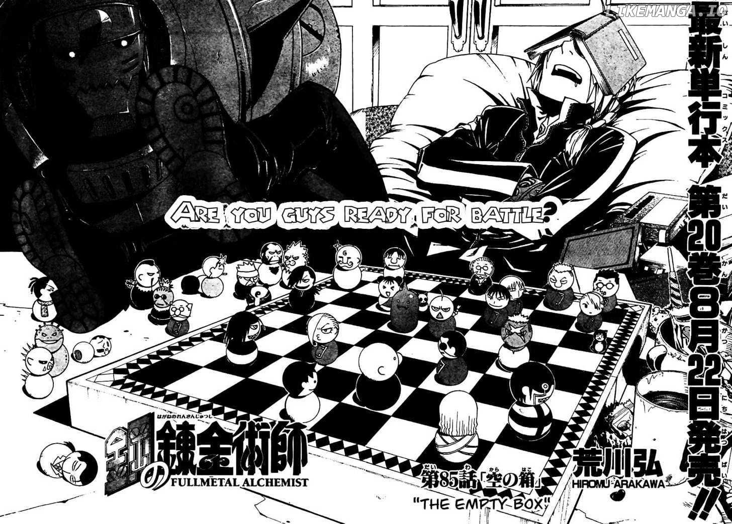 Read Fullmetal Alchemist (EN) Manga Online