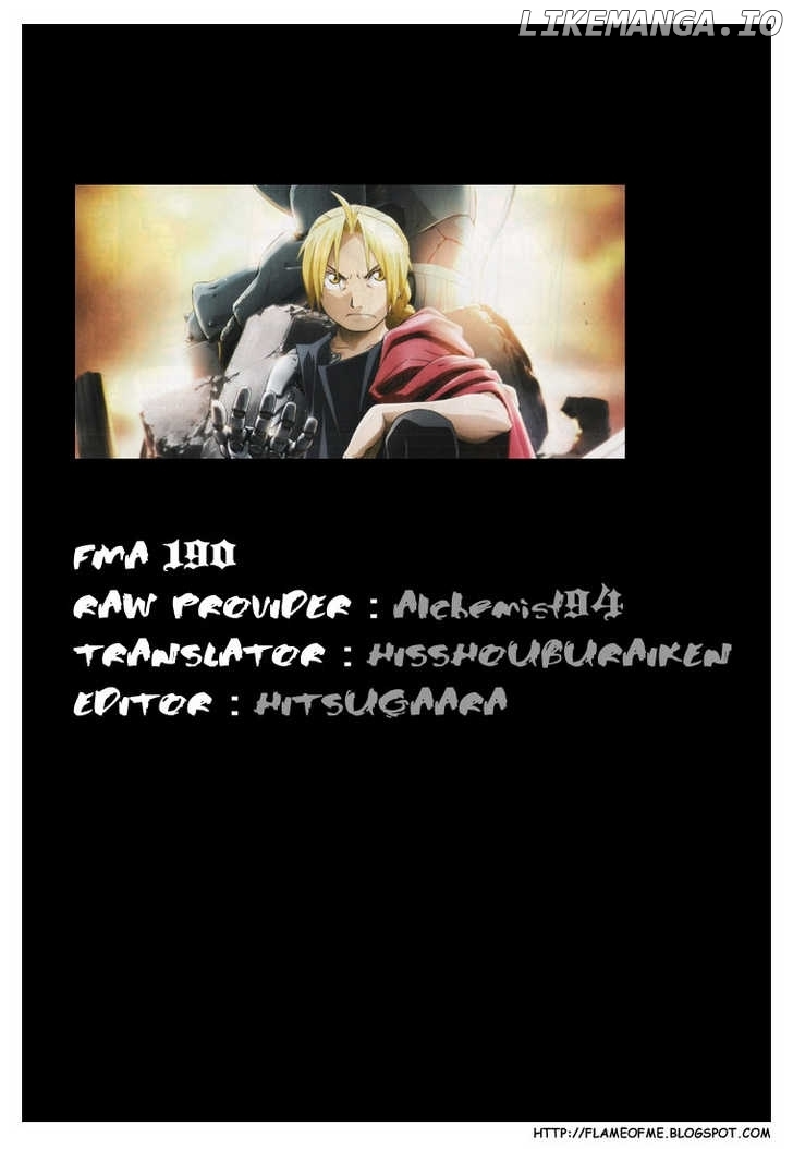 Read Fullmetal Alchemist (EN) Manga Online