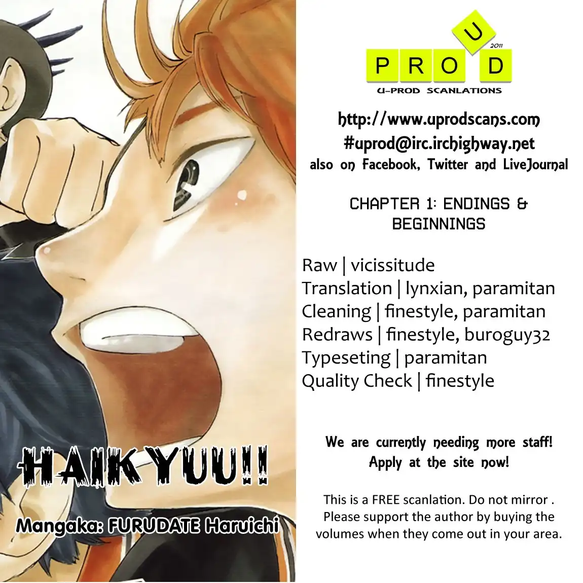 Read Haikyuu!! (EN) Manga Online