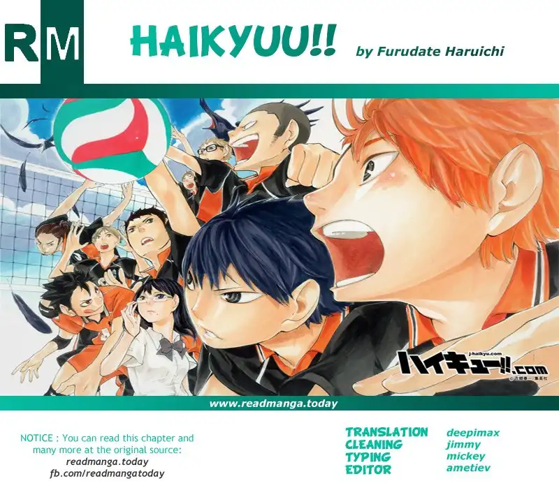 Read Haikyuu!! (EN) Manga Online
