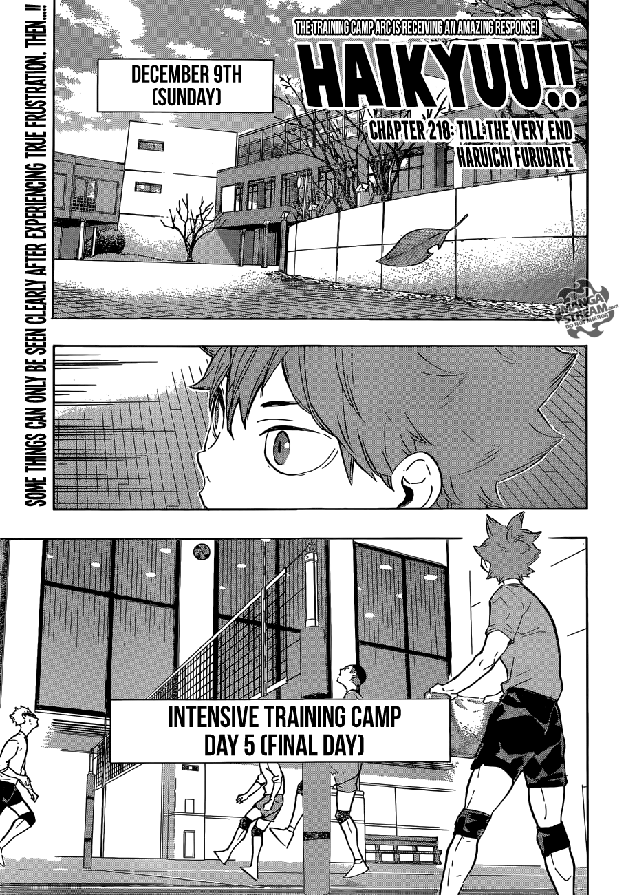 Read Haikyuu!! (EN) Manga Online