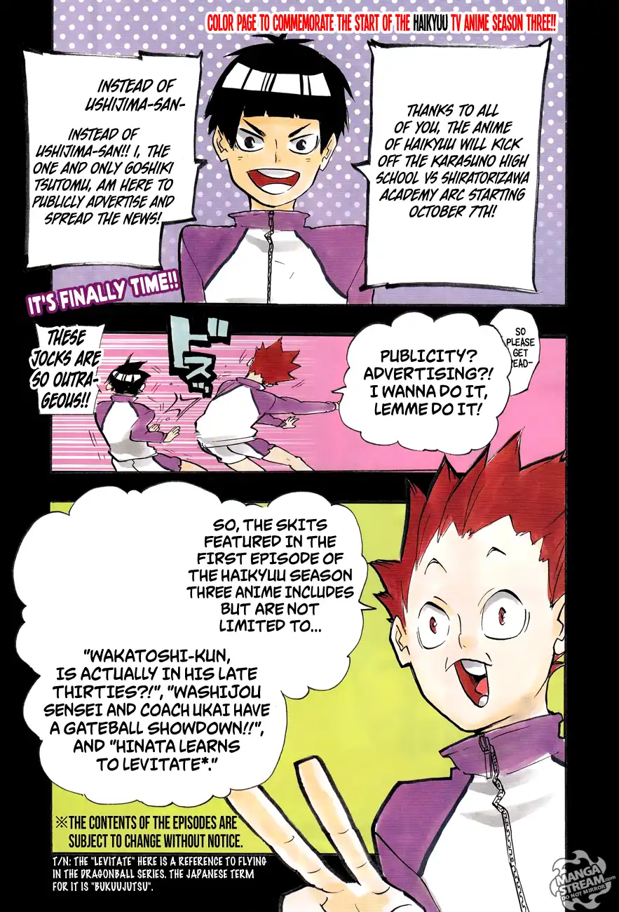 Read Haikyuu!! (EN) Manga Online