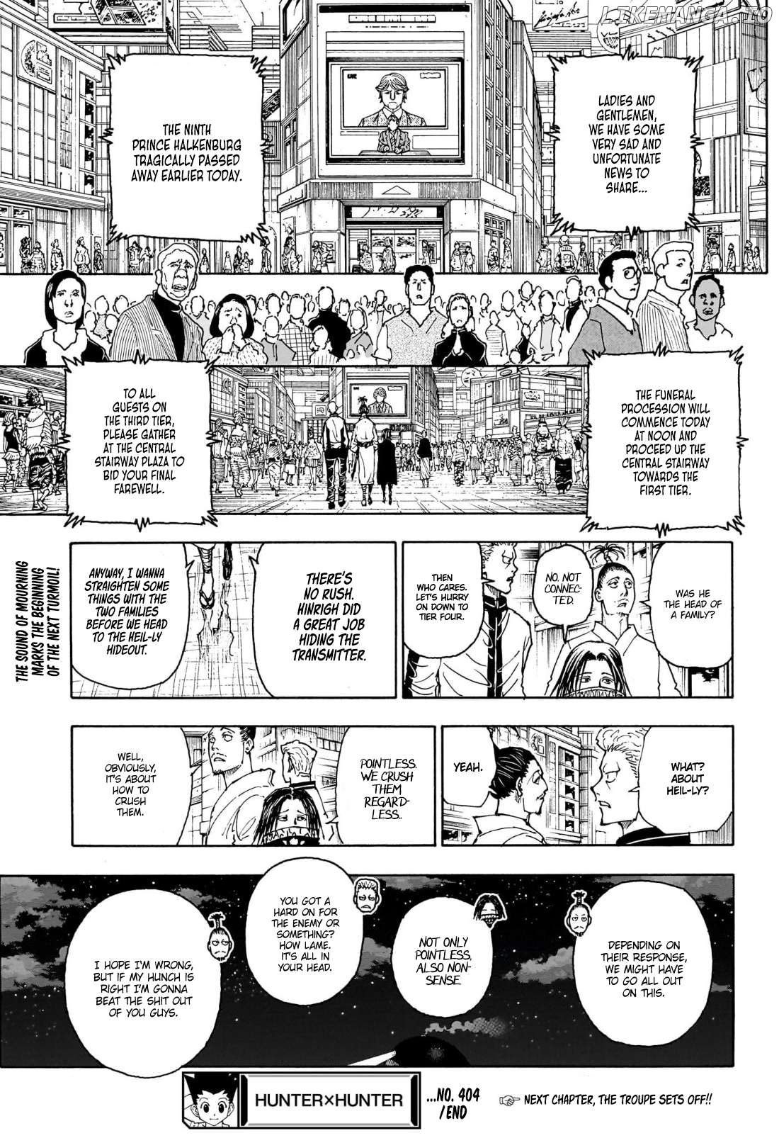 Read Hunter X Hunter Manga Online
