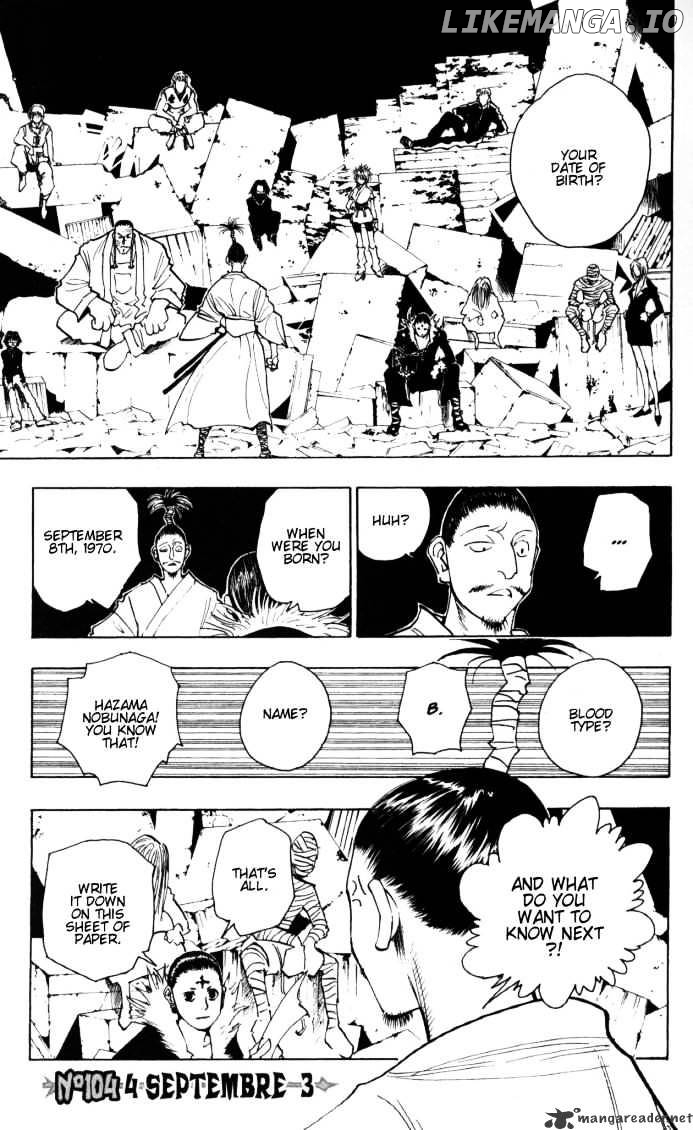 Read Hunter X Hunter Manga Online