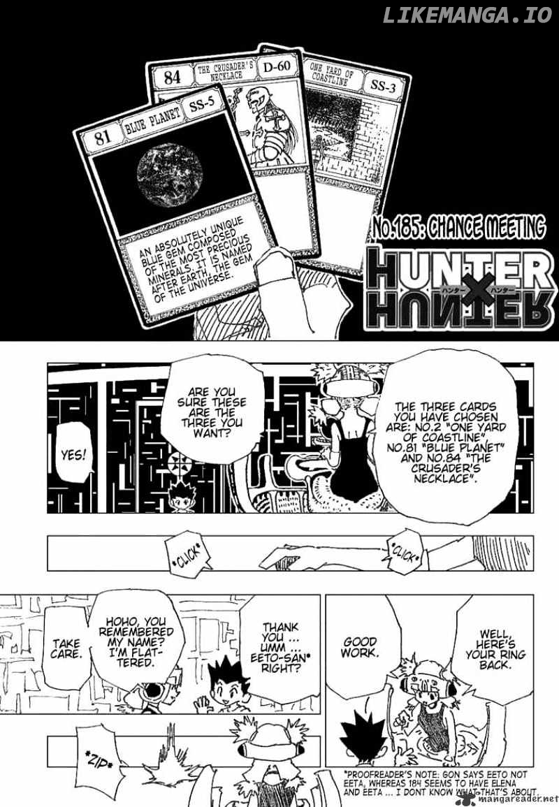 Read Hunter X Hunter Manga Online