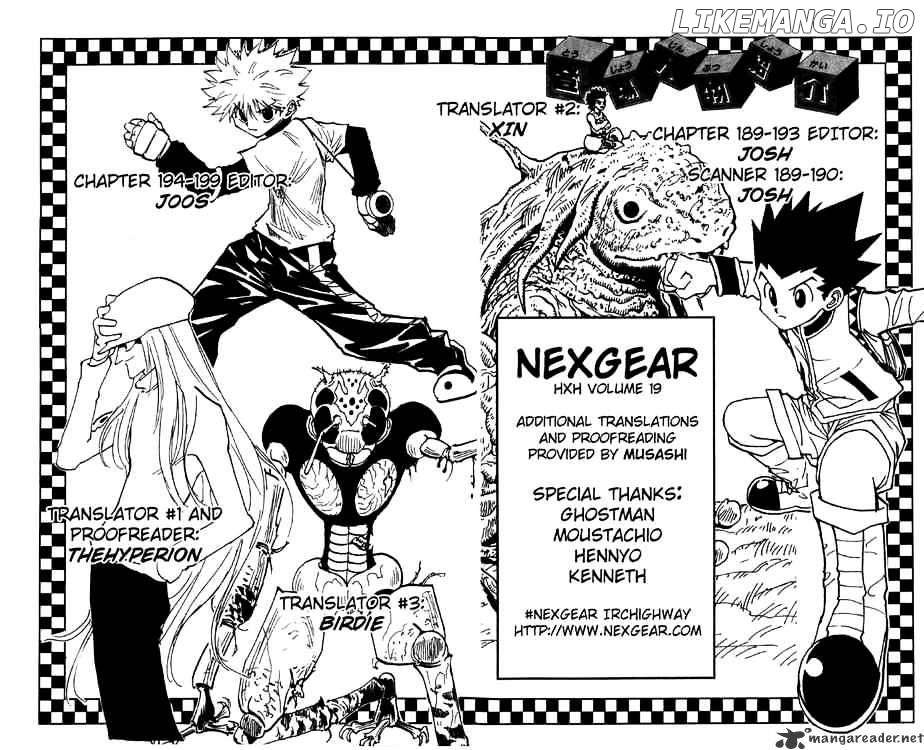 Read Hunter X Hunter Manga Online