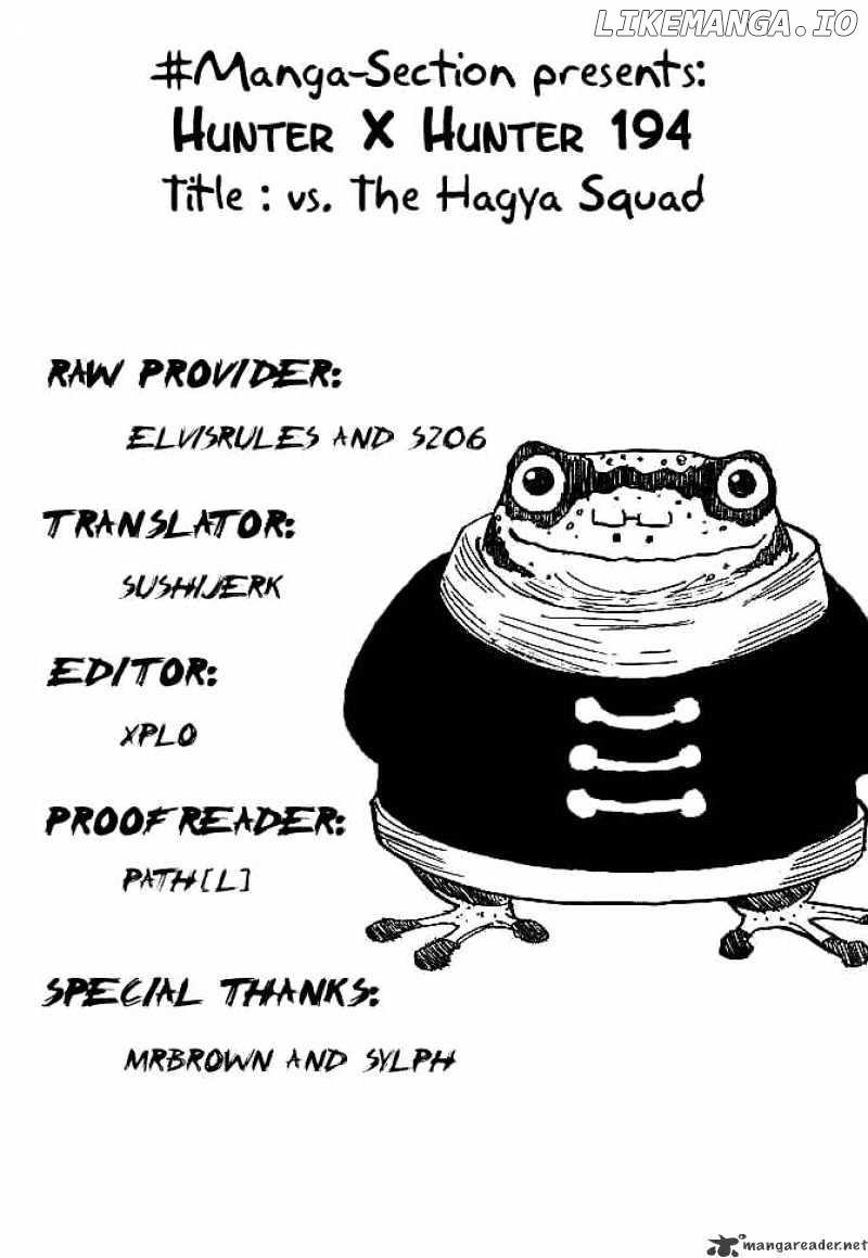 Read Hunter X Hunter Manga Online