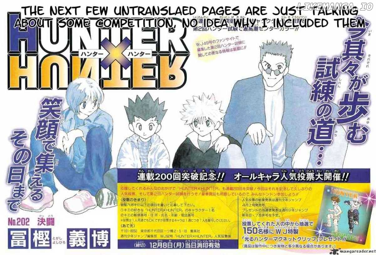 Read Hunter X Hunter Manga Online
