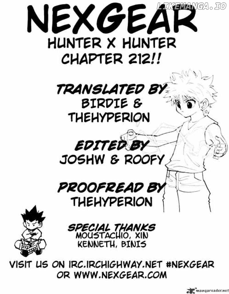 Read Hunter X Hunter Manga Online