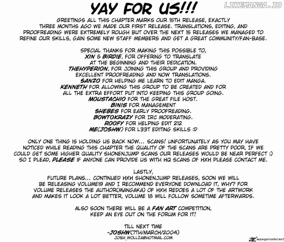 Read Hunter X Hunter Manga Online