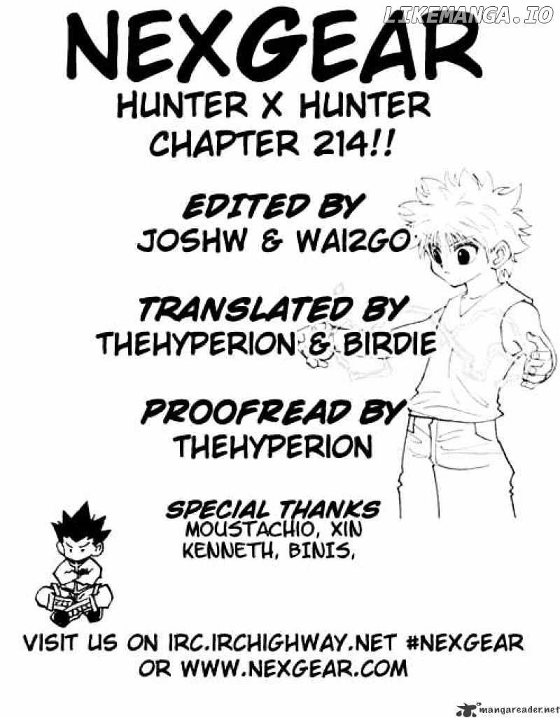 Read Hunter X Hunter Manga Online