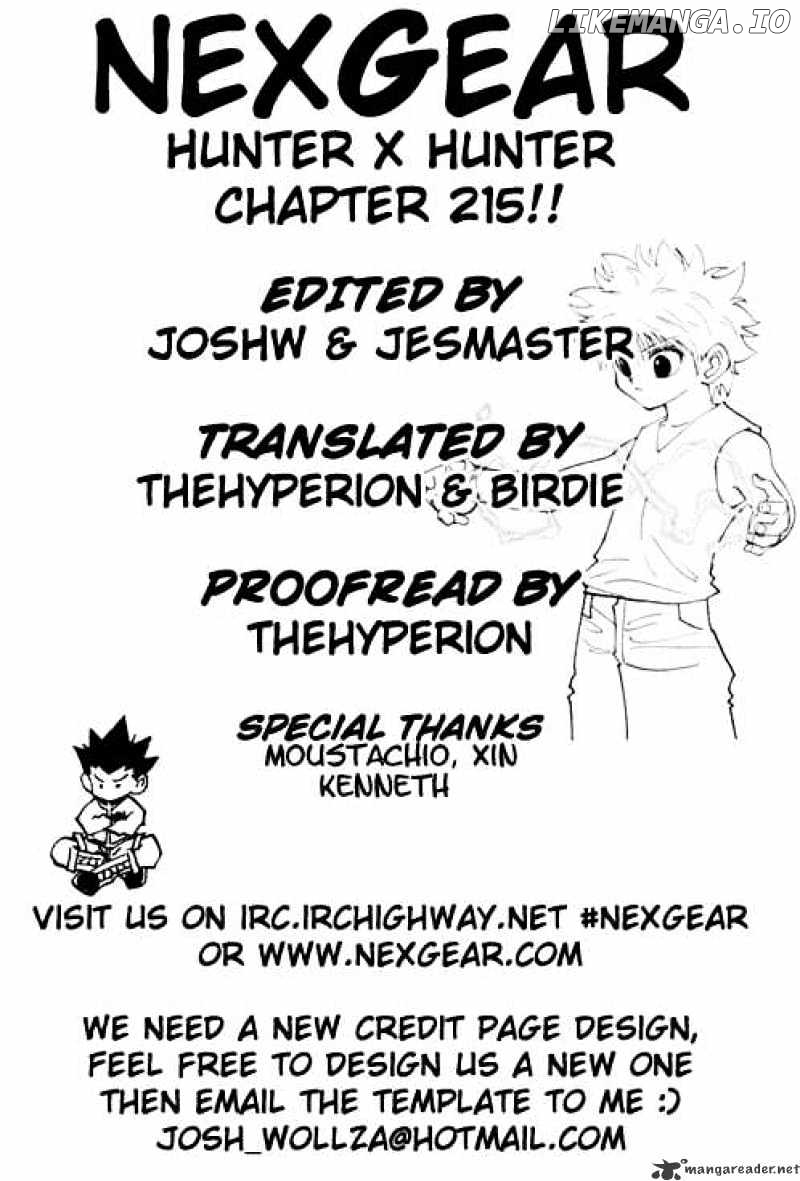 Read Hunter X Hunter Manga Online