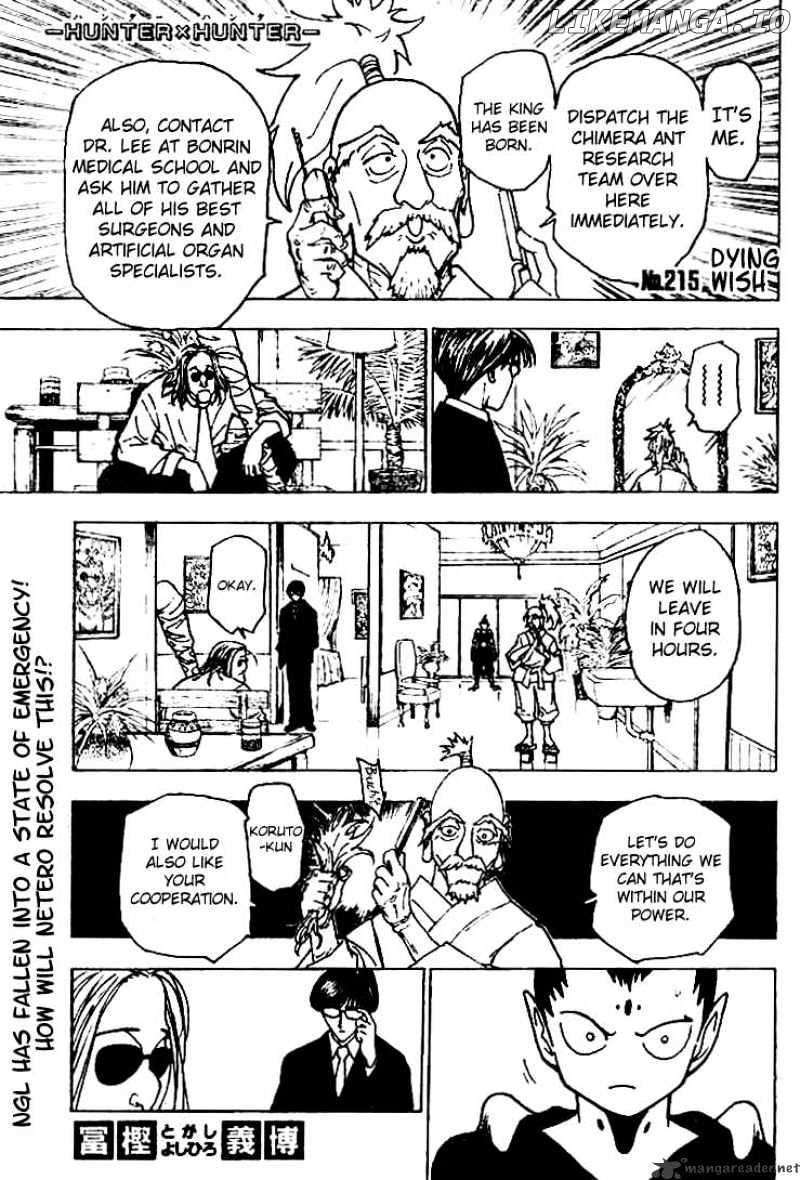 Read Hunter X Hunter Manga Online