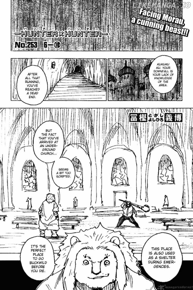 Read Hunter X Hunter Manga Online