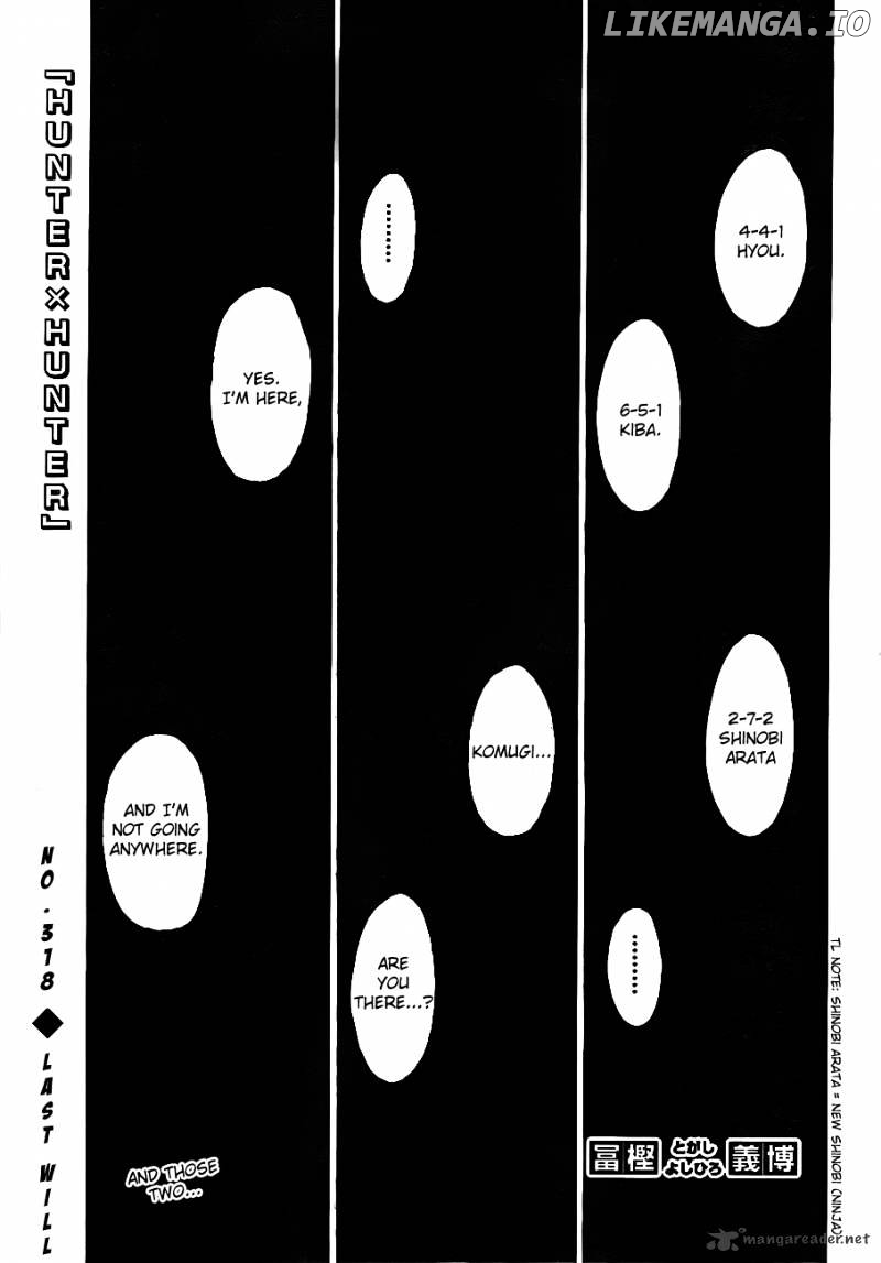 Read Hunter X Hunter Manga Online