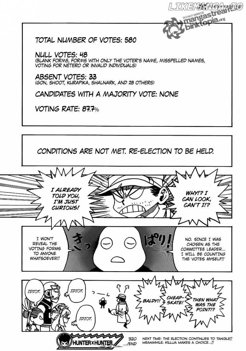 Read Hunter X Hunter Manga Online
