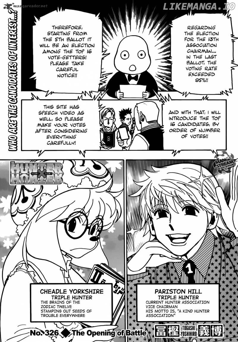 Read Hunter X Hunter Manga Online