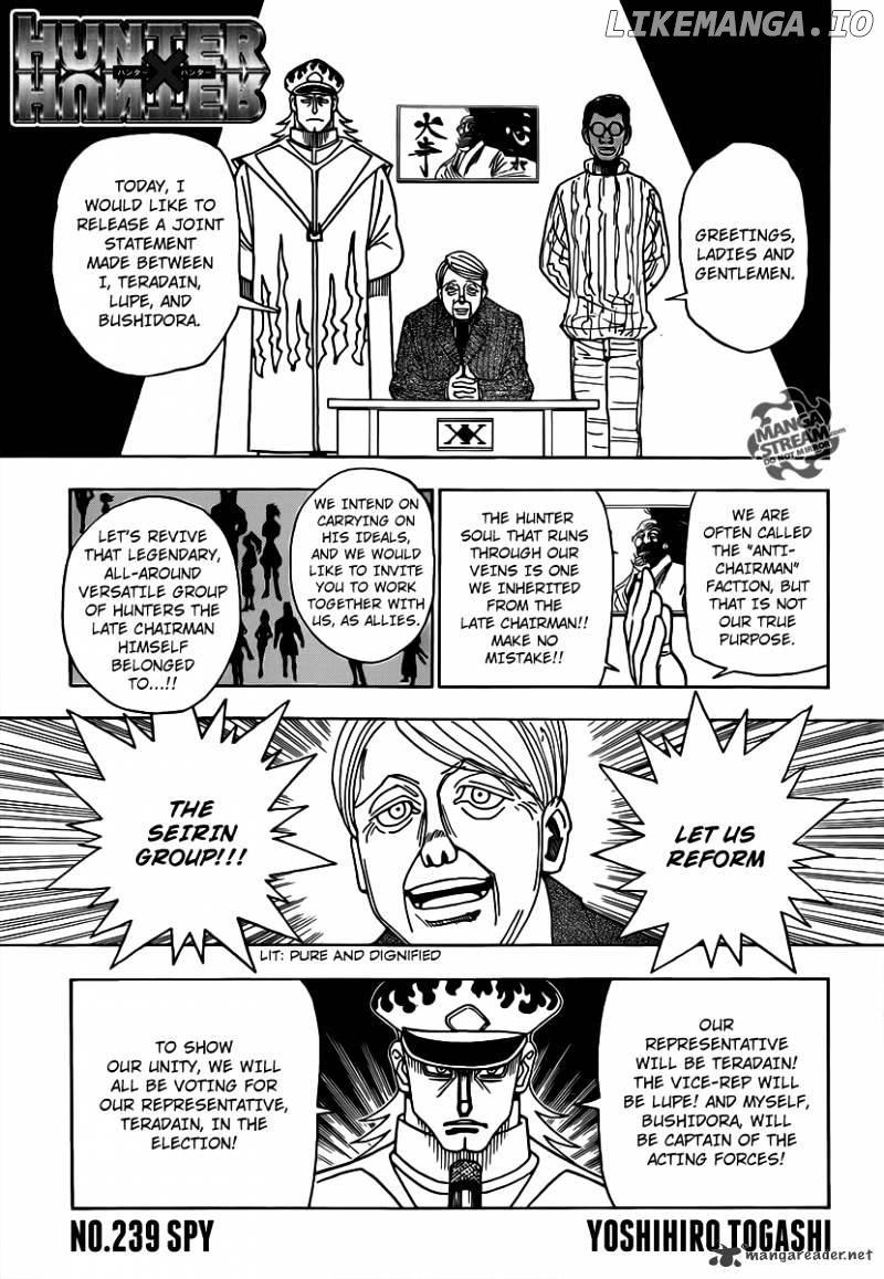 Read Hunter X Hunter Manga Online