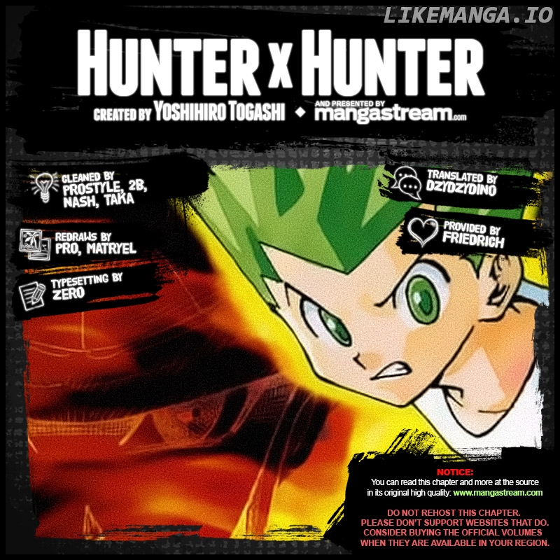 Read Hunter X Hunter Manga Online