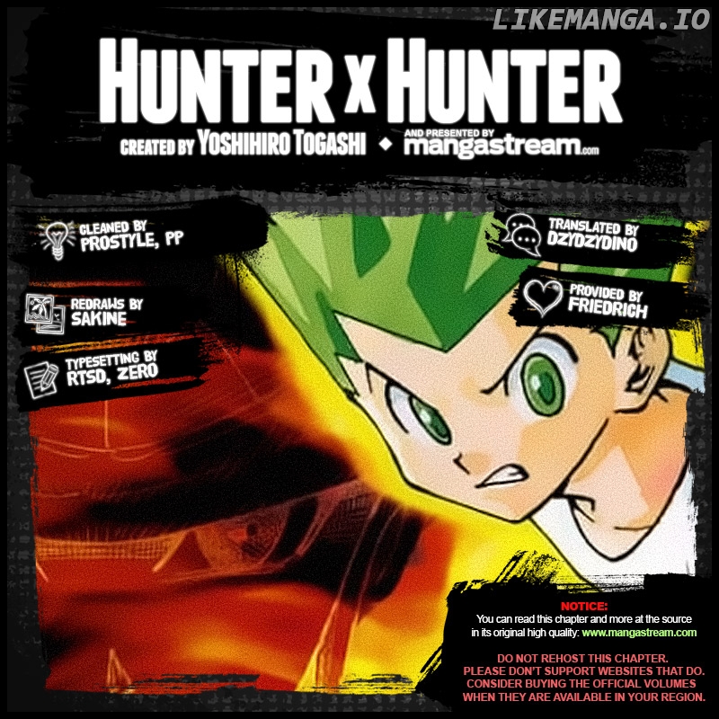 Read Hunter X Hunter Manga Online