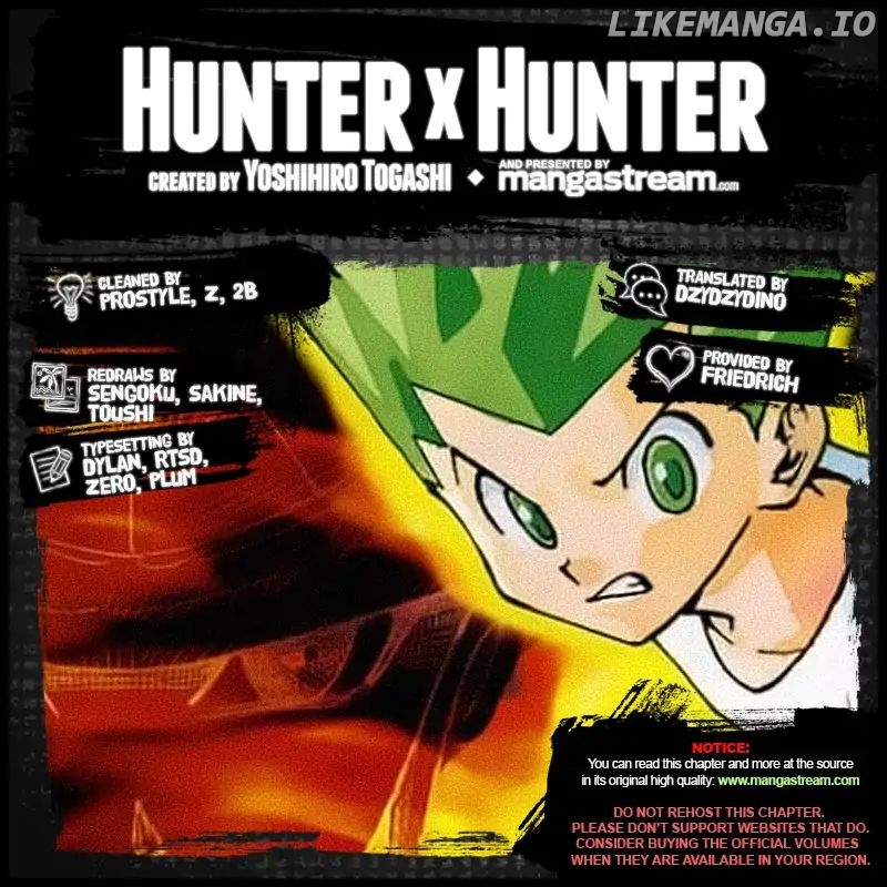 Read Hunter X Hunter Manga Online