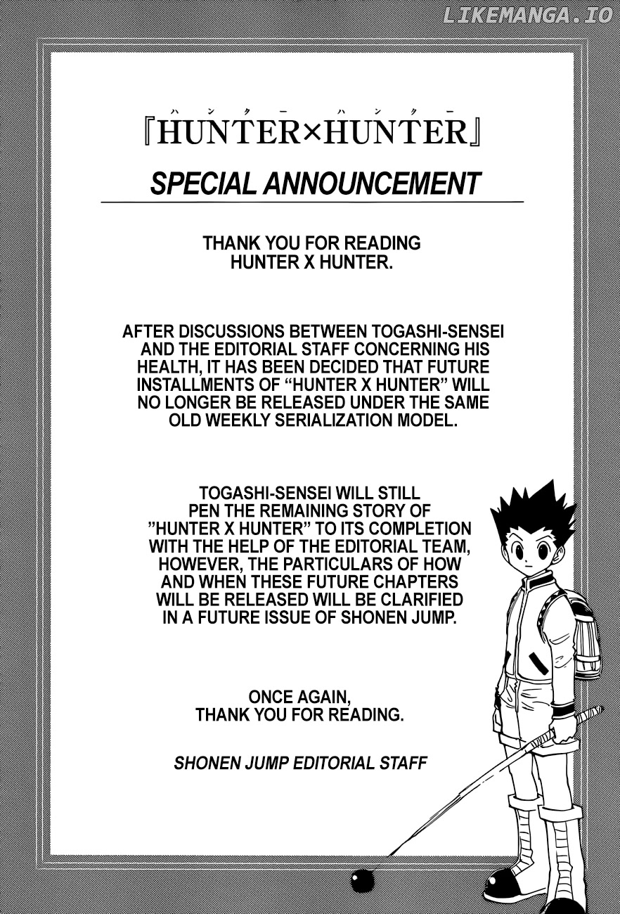 Read Hunter X Hunter Manga Online
