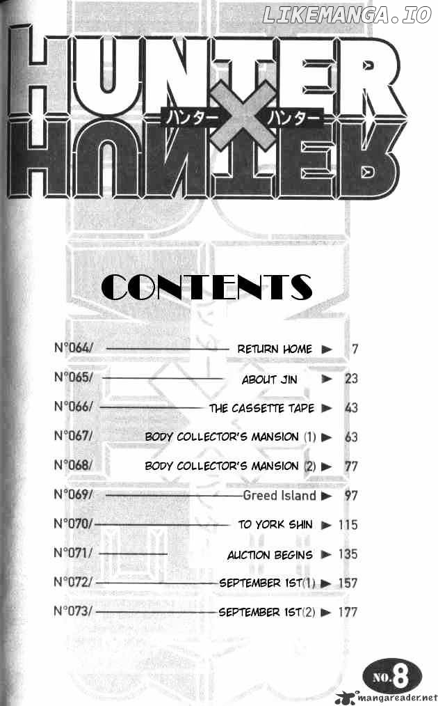 Read Hunter X Hunter Manga Online