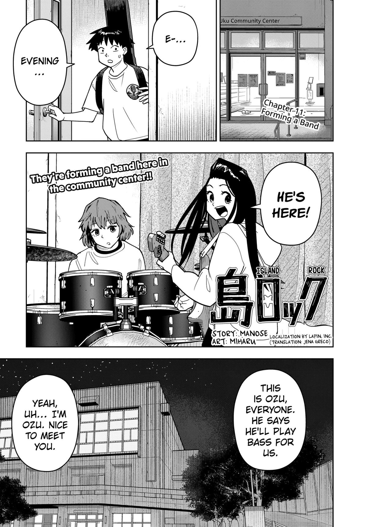 Read Island Rock Manga Online