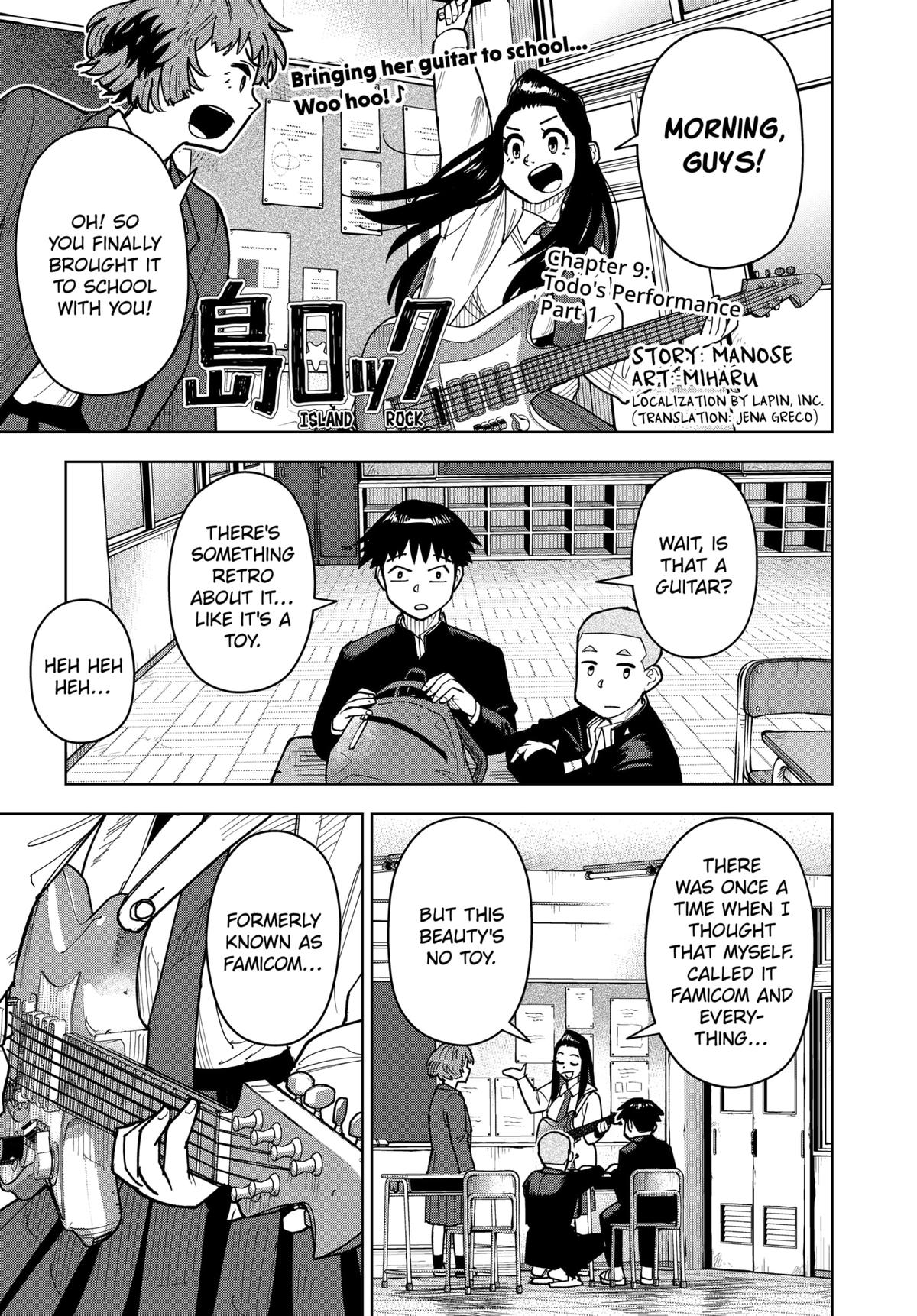 Read Island Rock Manga Online