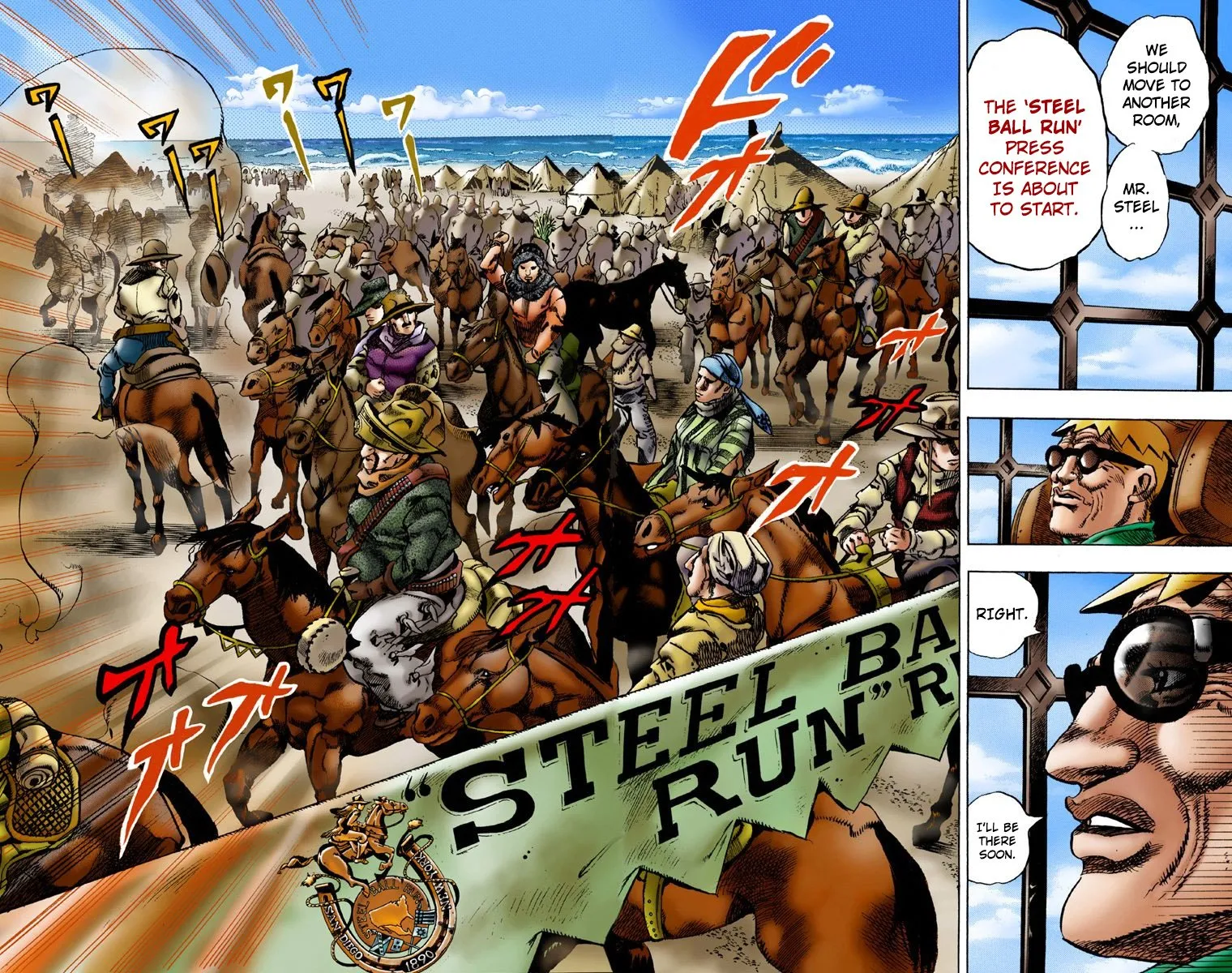 Read JoJo's Bizarre Adventure, Part 7_ Steel Ball Run (EN) Manga Online