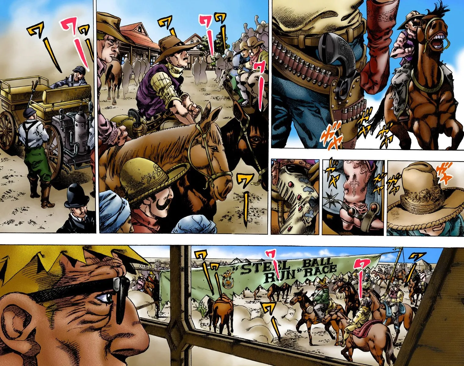 Read JoJo's Bizarre Adventure, Part 7_ Steel Ball Run (EN) Manga Online