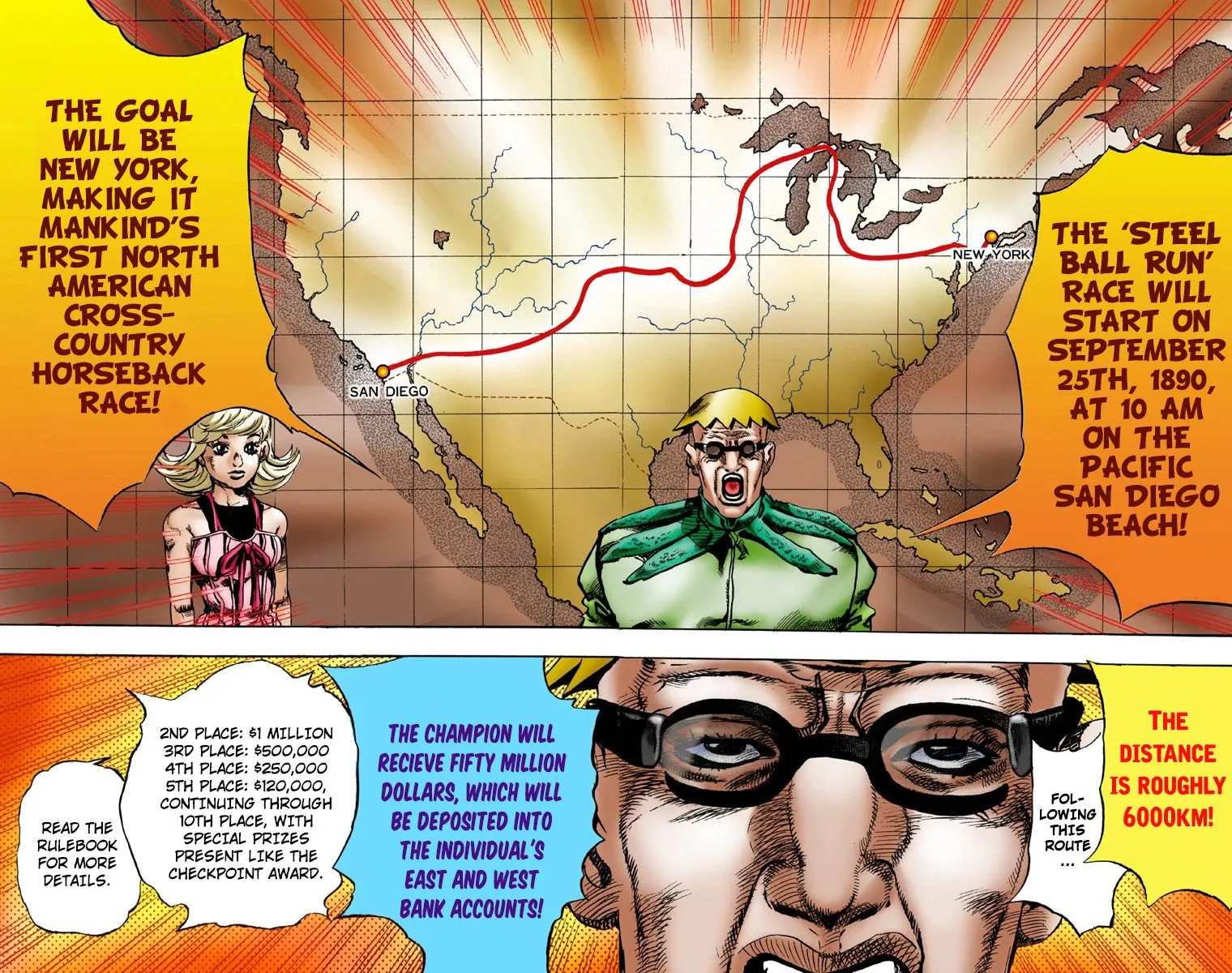 Read JoJo's Bizarre Adventure, Part 7_ Steel Ball Run (EN) Manga Online