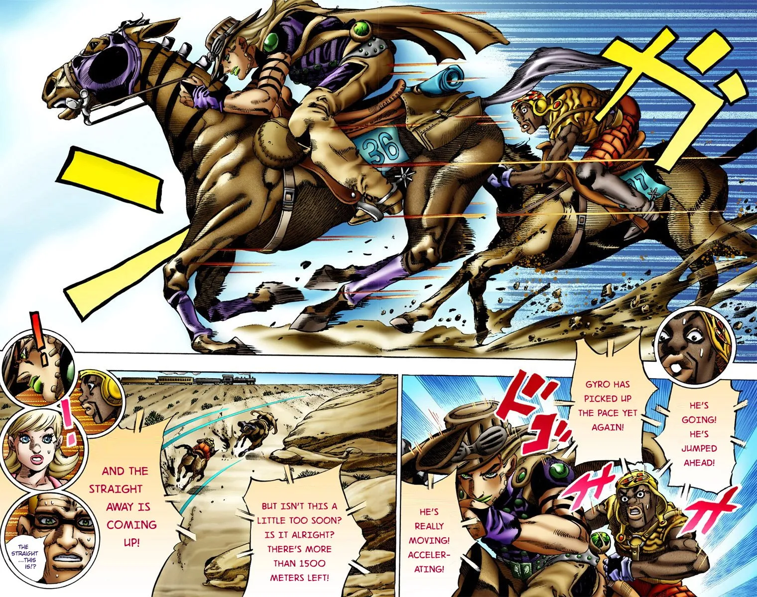 Read JoJo's Bizarre Adventure, Part 7_ Steel Ball Run (EN) Manga Online