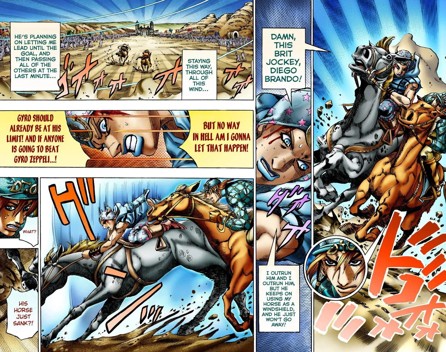 Read JoJo's Bizarre Adventure, Part 7_ Steel Ball Run (EN) Manga Online