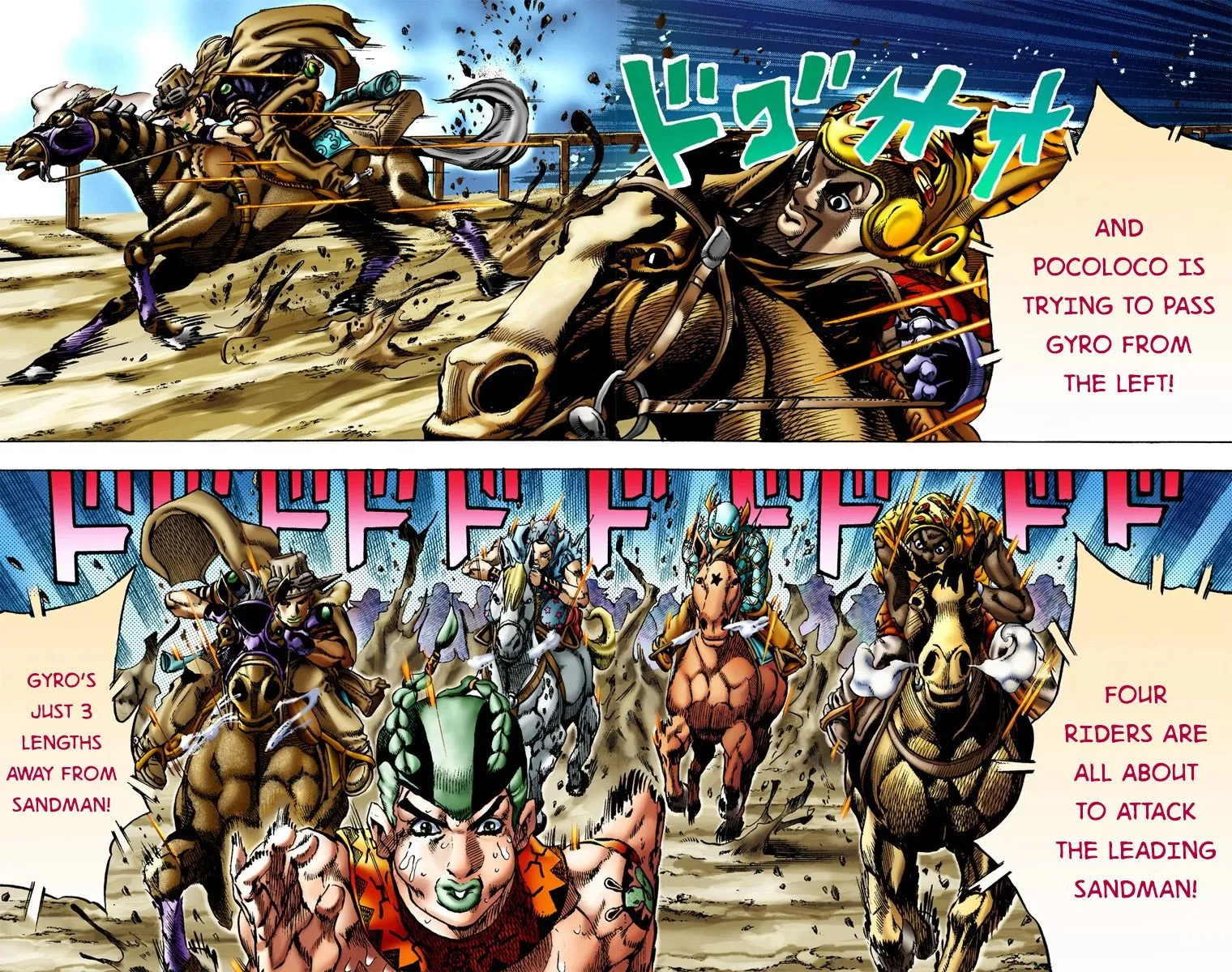 Read JoJo's Bizarre Adventure, Part 7_ Steel Ball Run (EN) Manga Online