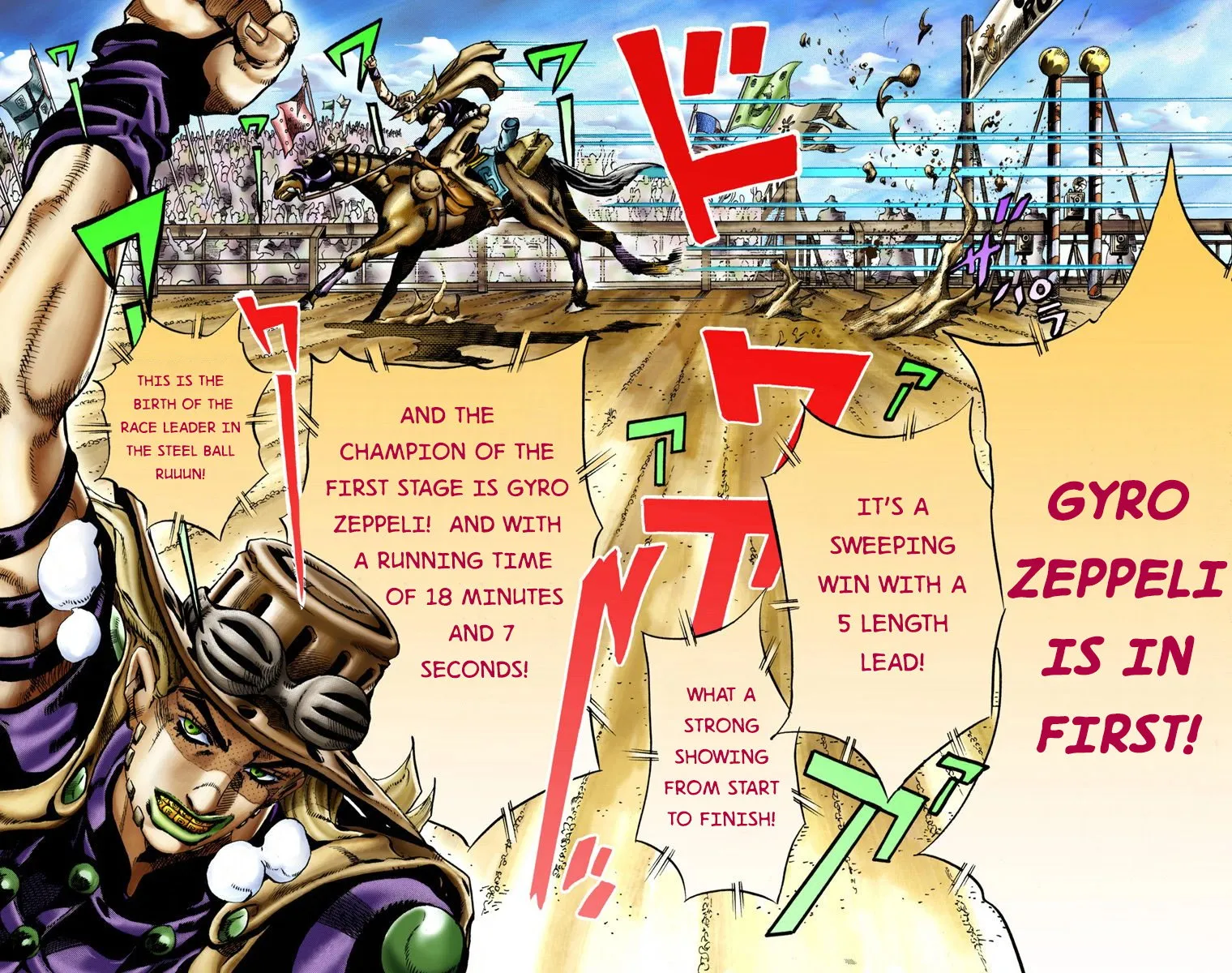 Read JoJo's Bizarre Adventure, Part 7_ Steel Ball Run (EN) Manga Online