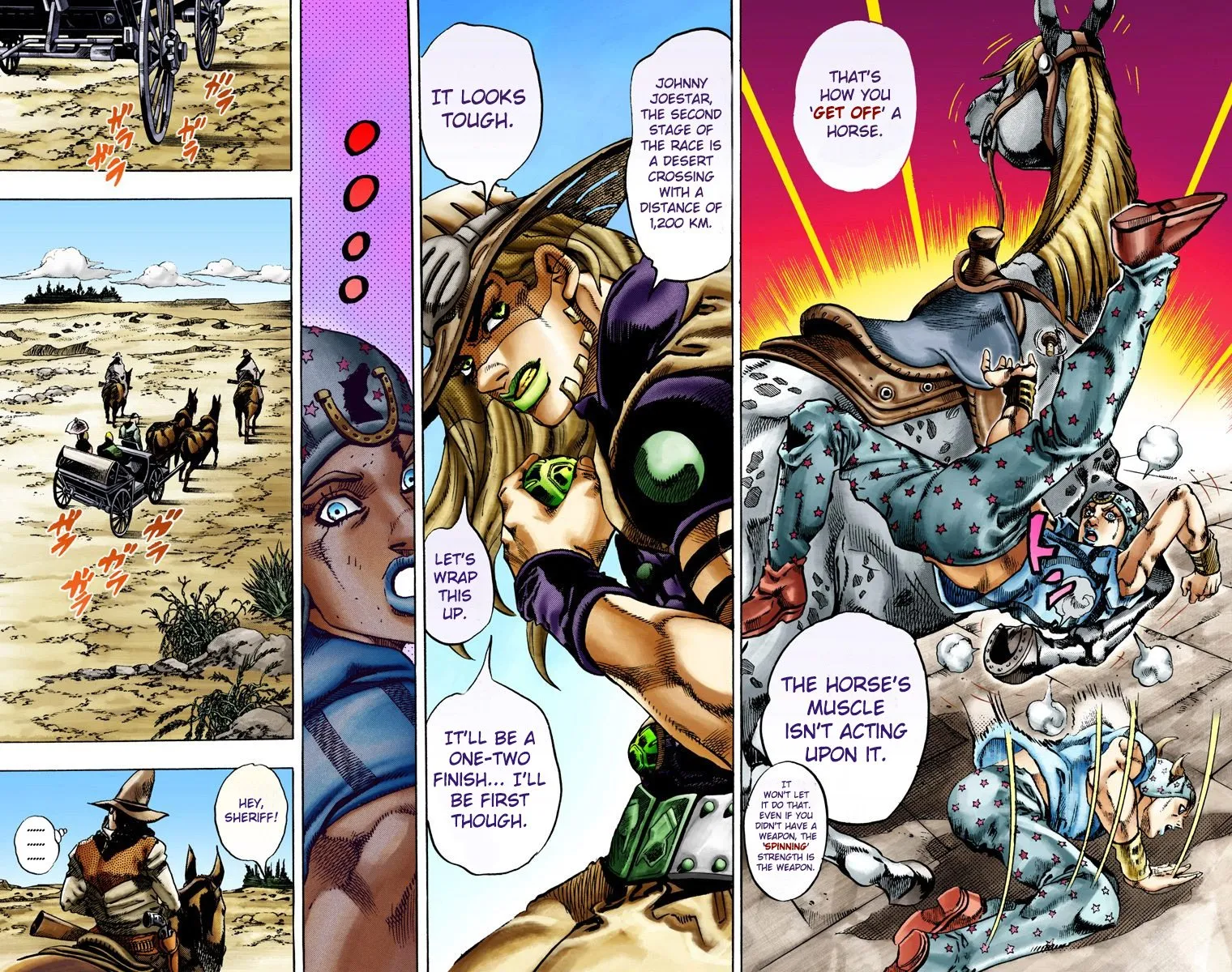 Read JoJo's Bizarre Adventure, Part 7_ Steel Ball Run (EN) Manga Online